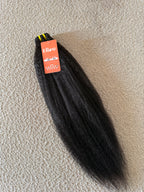 Kinky Straight 100% Human Hair - Lot de 3 bundles